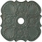 Ekena Millwork Flower Ceiling Medallion (Canopies up to 6 1/4"), 29"OD x 3 5/8"ID x 1 3/8"P, Cloud Burst Crackle CM29FWCBC - alternate 1